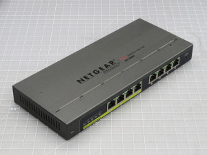 Netgear ProSAFE GS108E 8-Port Gigabit Plus Switch w/out pwr supply